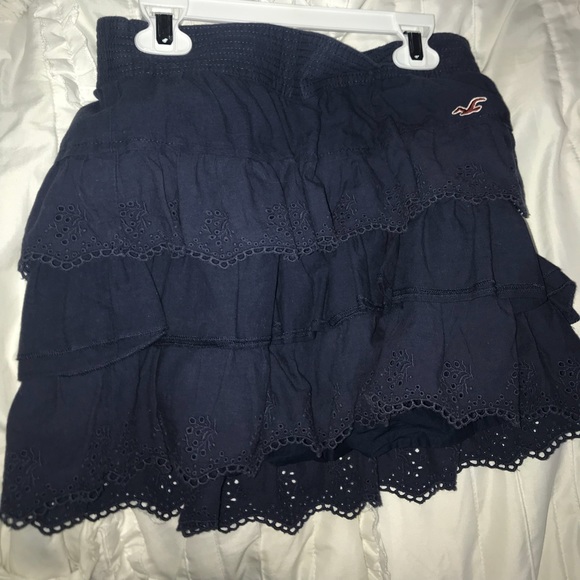 Hollister Other - Cute navy blue kids skirt!